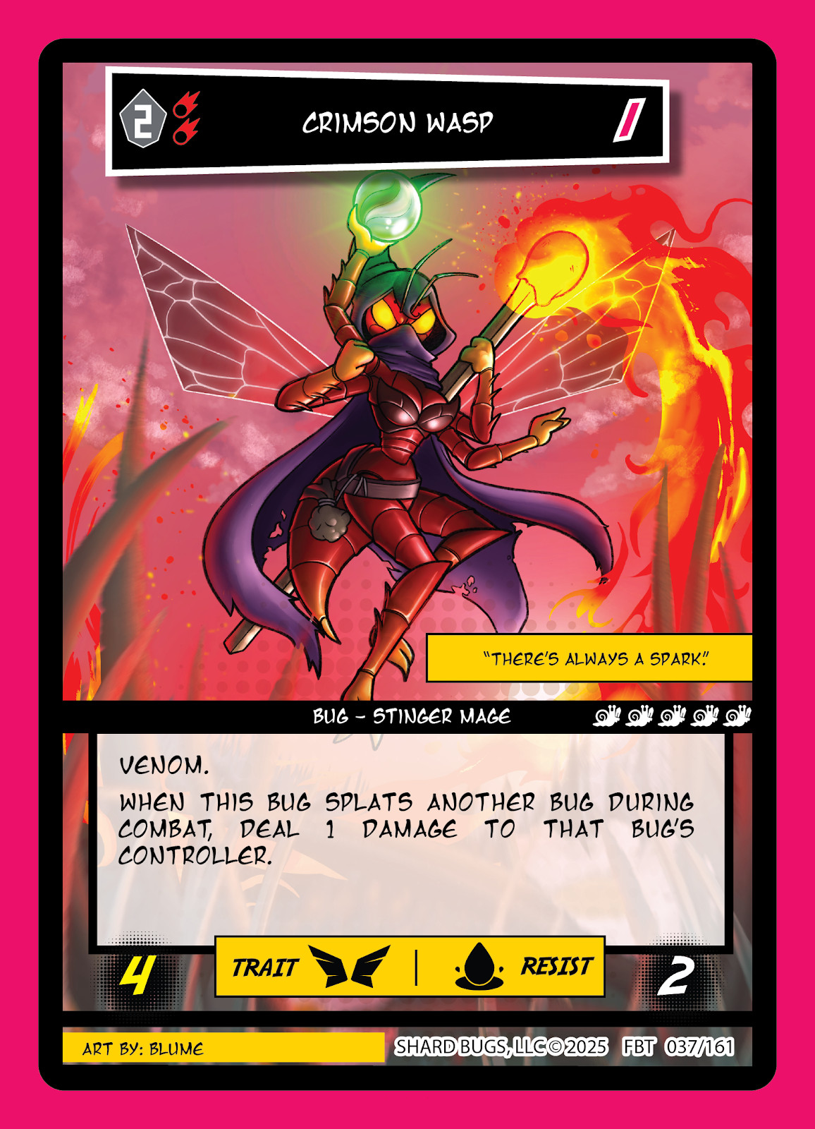 Crimson Wasp