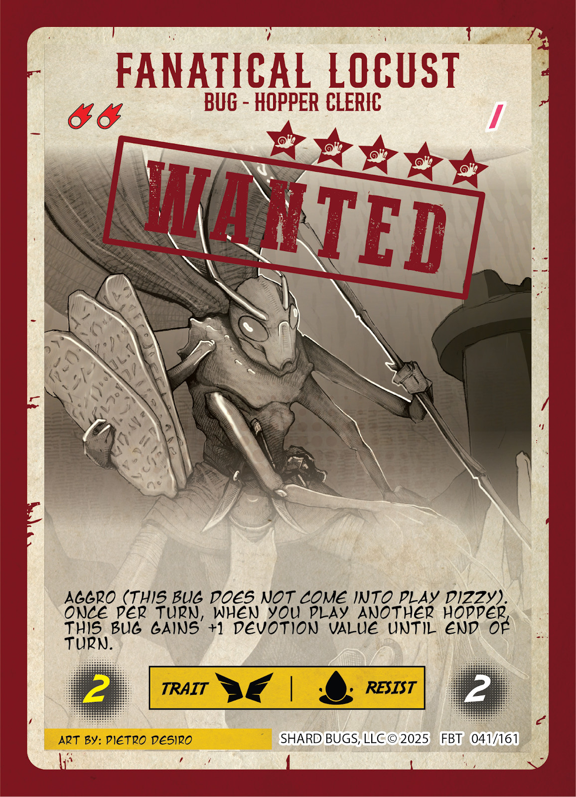 Fanatical Locust (Serialized)