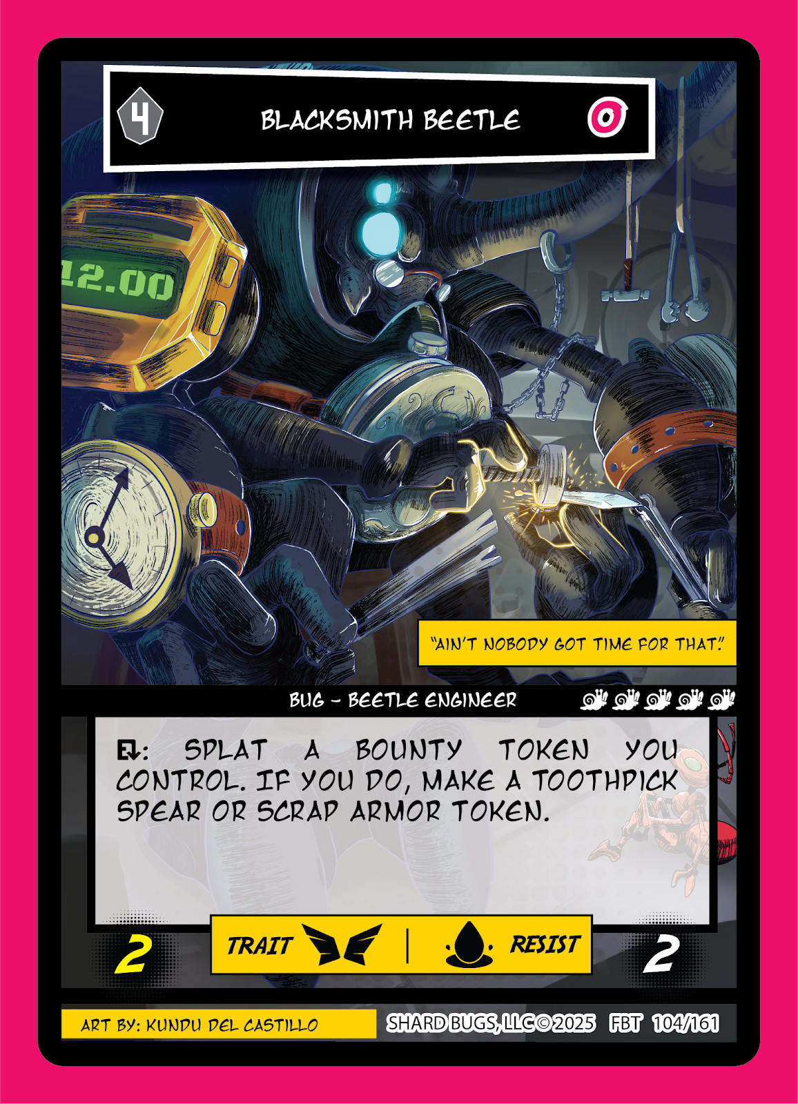 Blacksmith Beetle