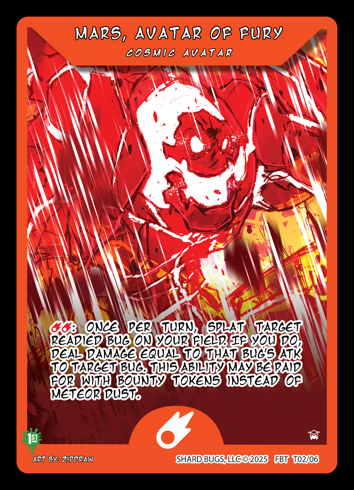 Mars, Avatar of Fury [Front] Front
