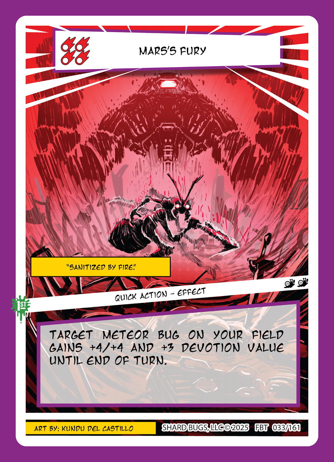 Mars's Fury