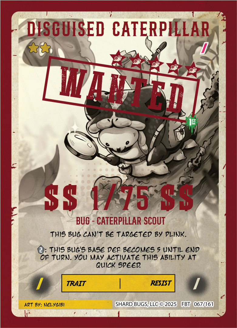 Disguised Caterpillar (Serialized)