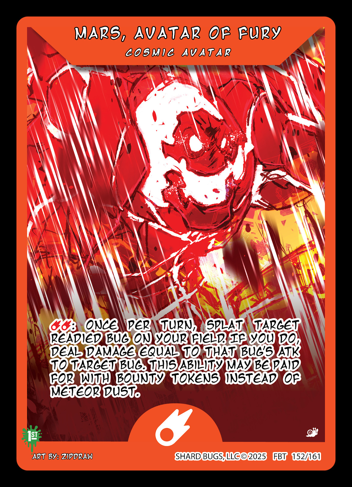 Mars, Avatar of Fury