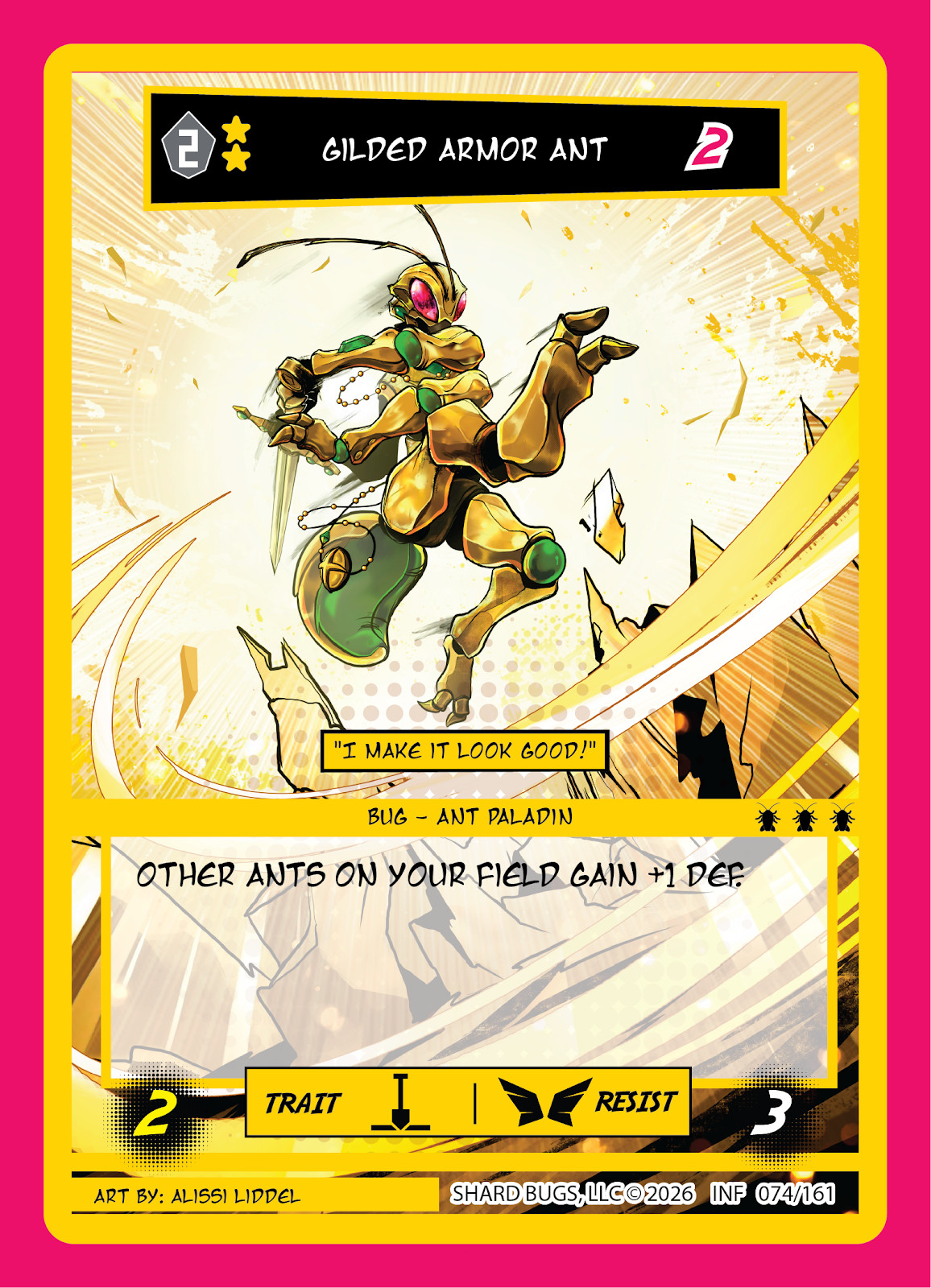 Gilded Armor Ant