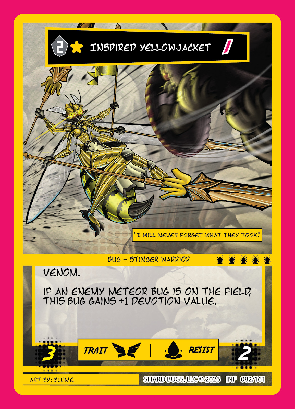 Inspired Yellowjacket