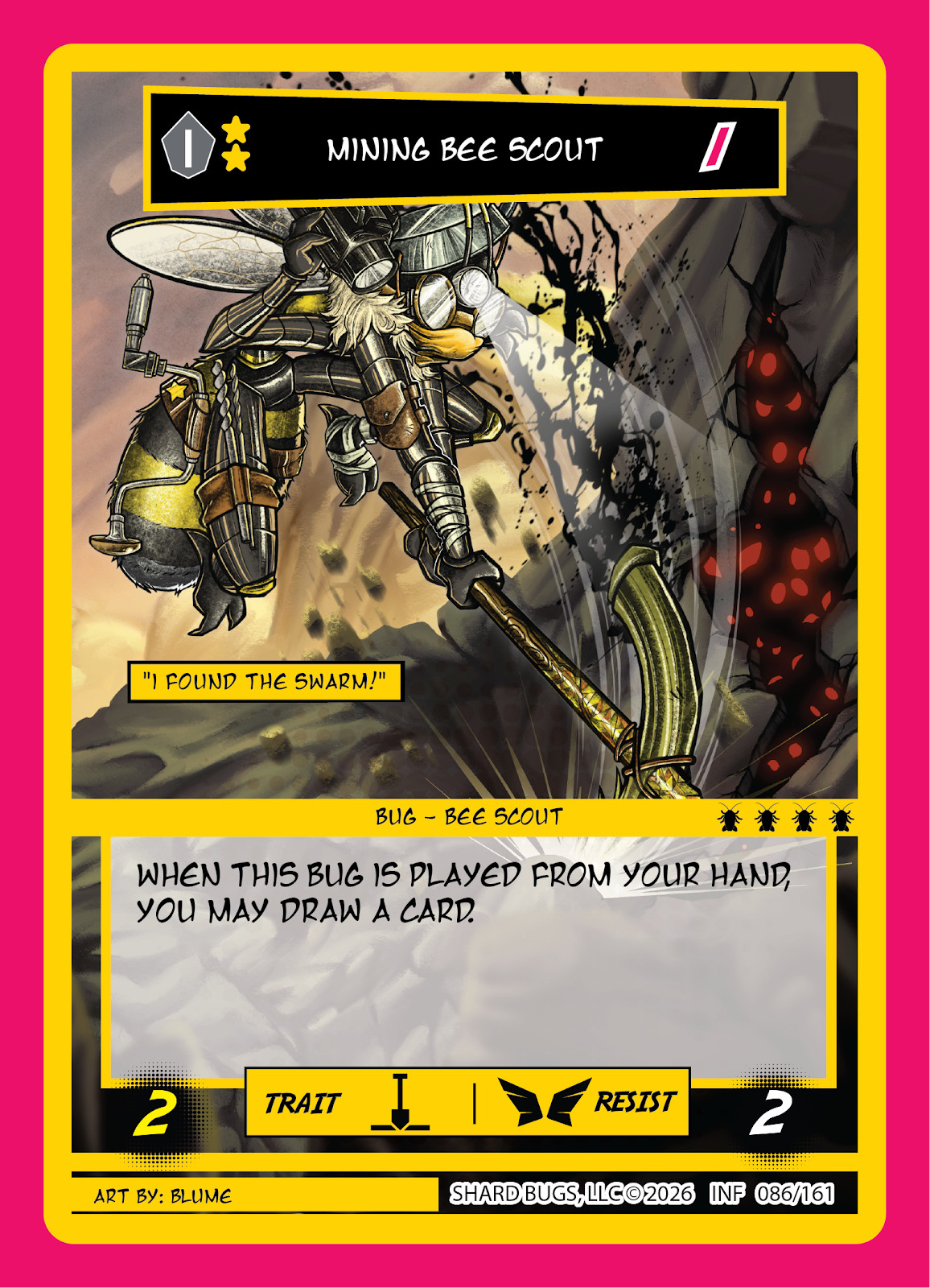 Mining Bee Scout