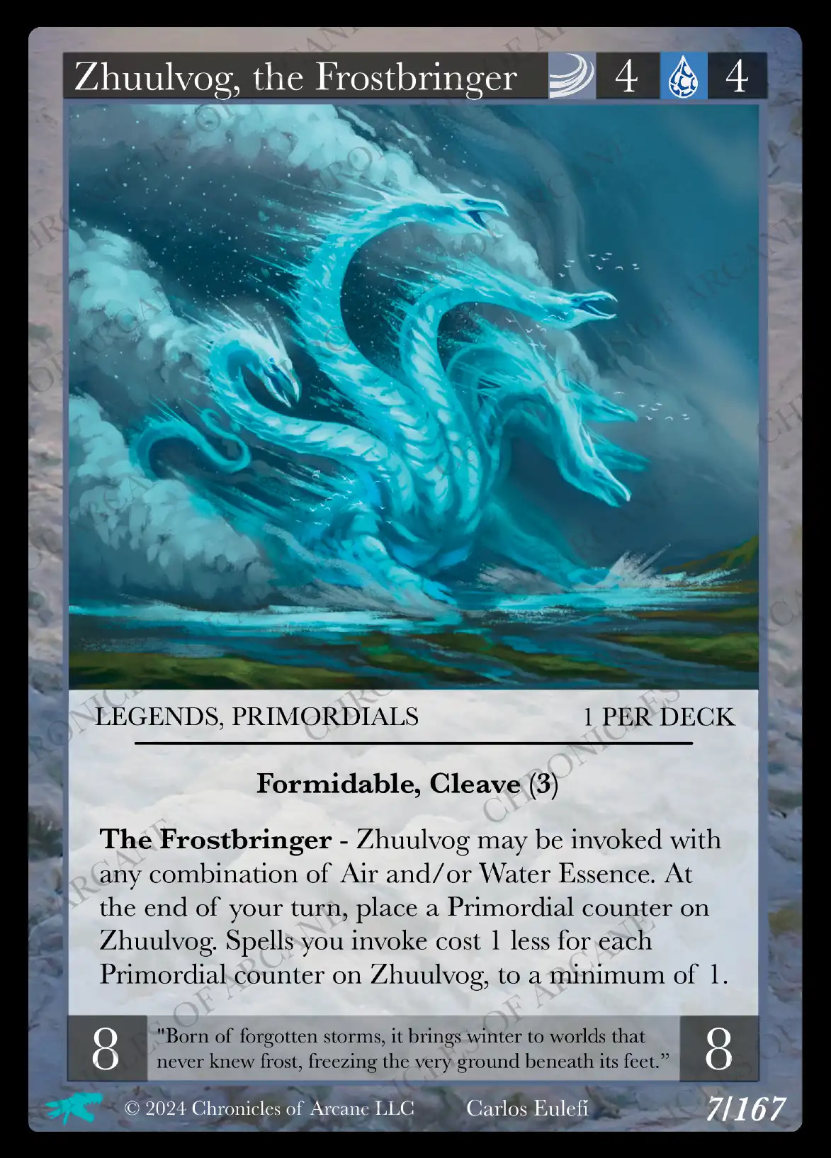 Zhuulvog, the Frostbringer