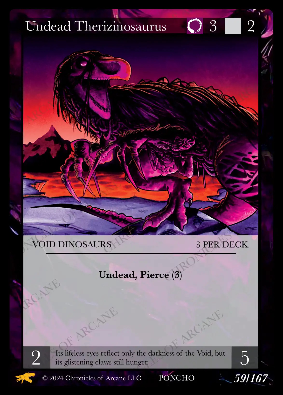 Undead Therizinosaurus