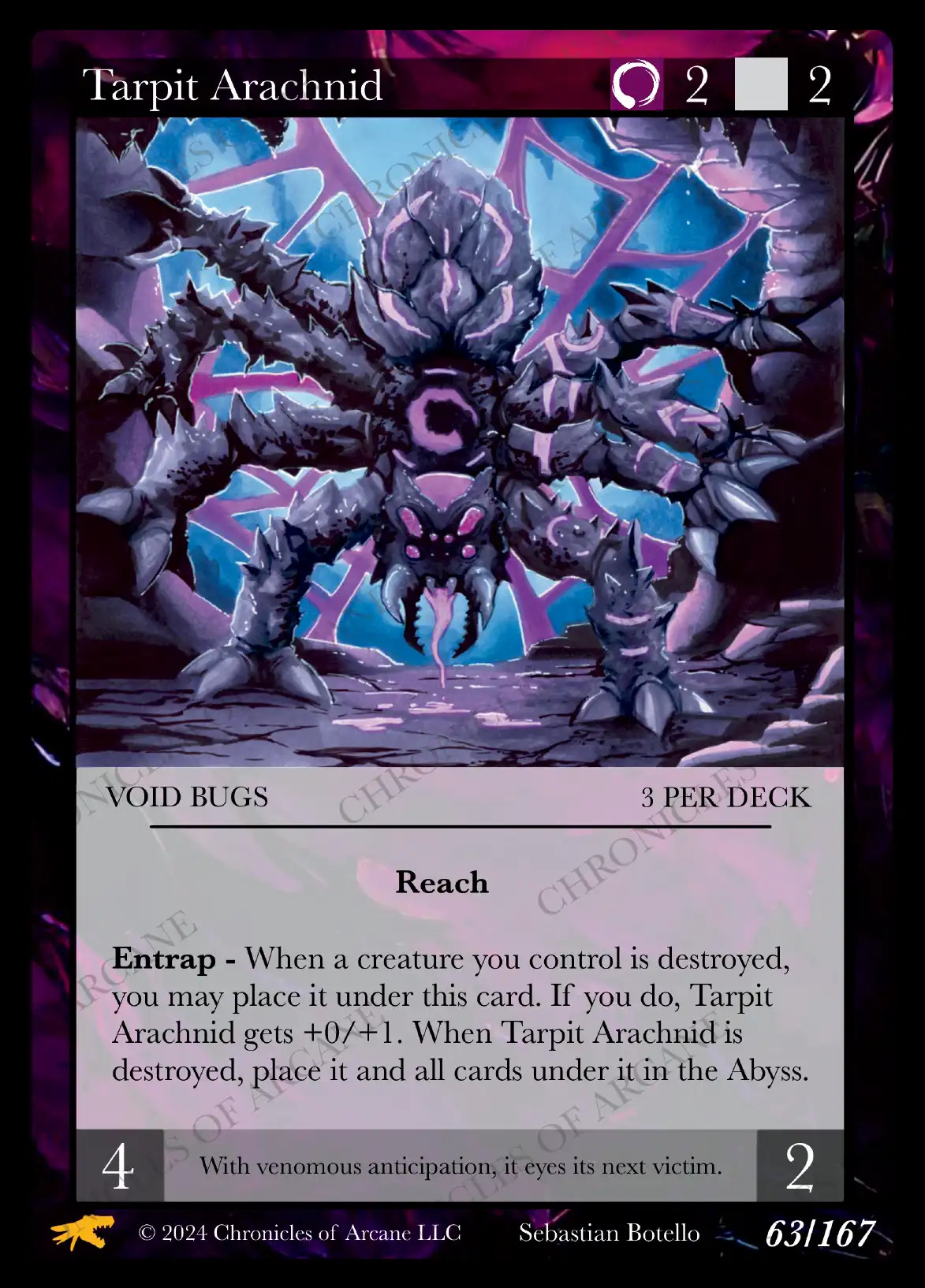 Tarpit Arachnid