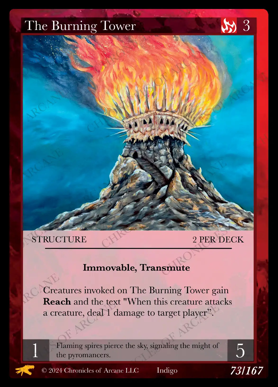 The Burning Tower