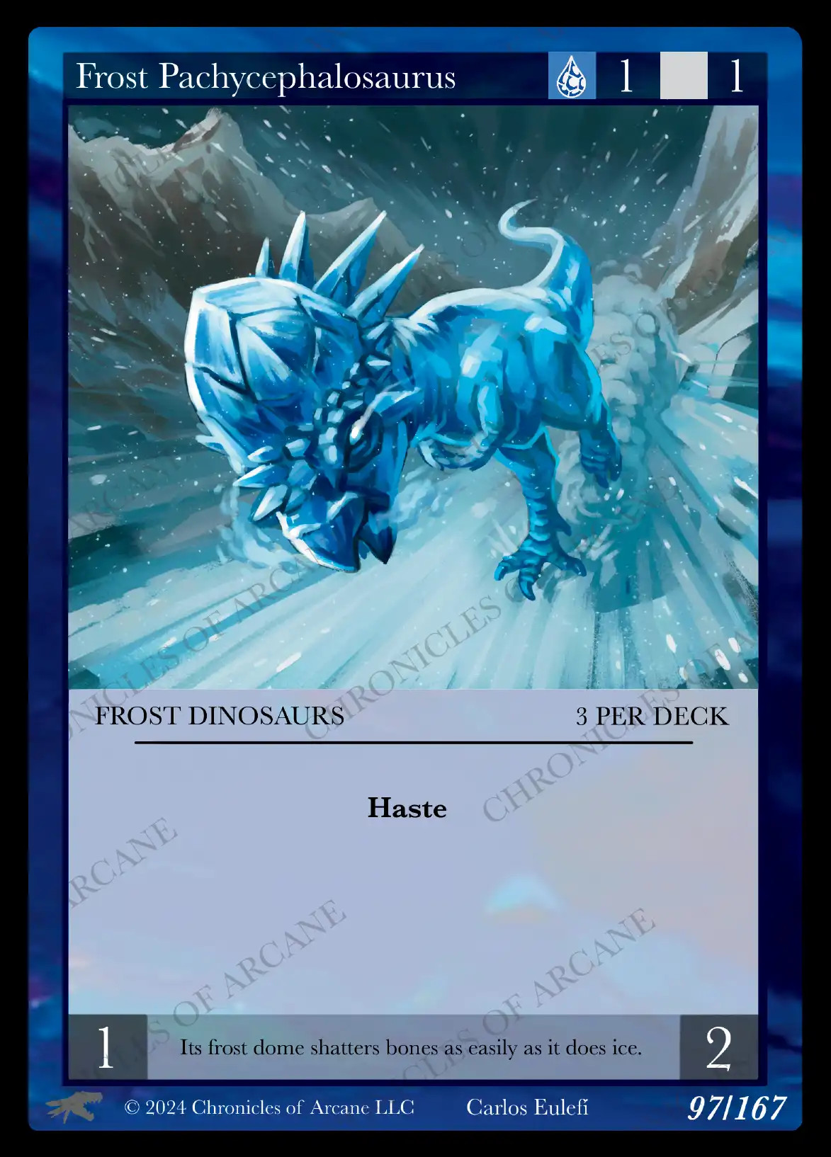 Frost Pachycephaloraurus