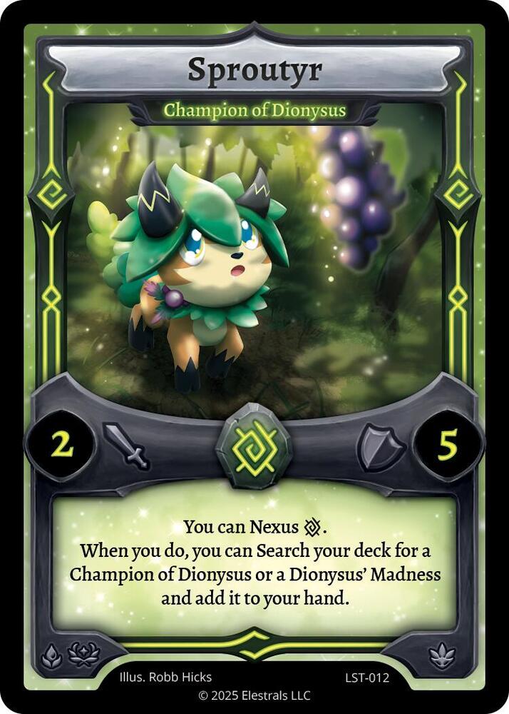 Sproutyr - Champion of Dionysus