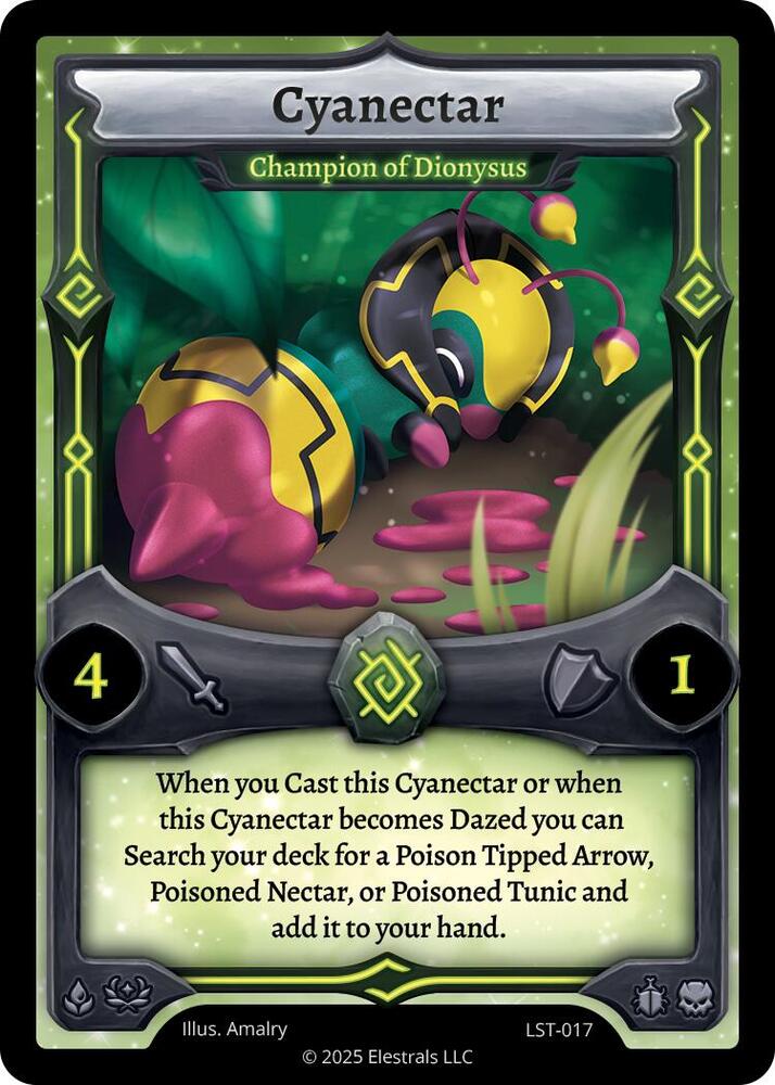 Cyanectar - Champion of Dionysus