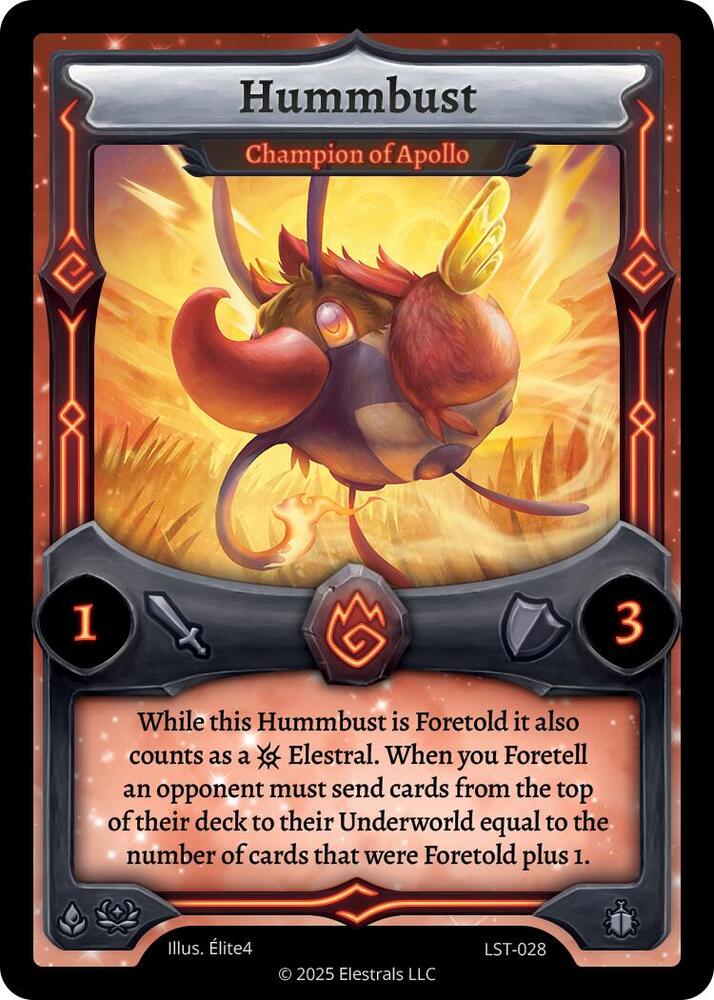 Hummbust - Champion of Apollo