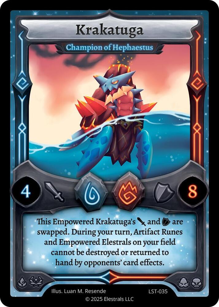 Krakatuga - Champion of Hephaestus
