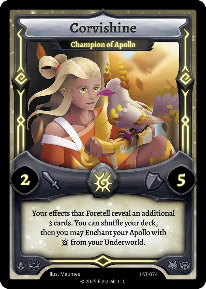 Corvishine - Champion of Apollo