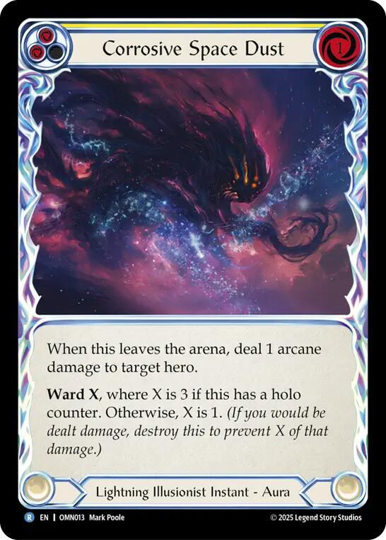 Corrosive Space Dust (Yellow)