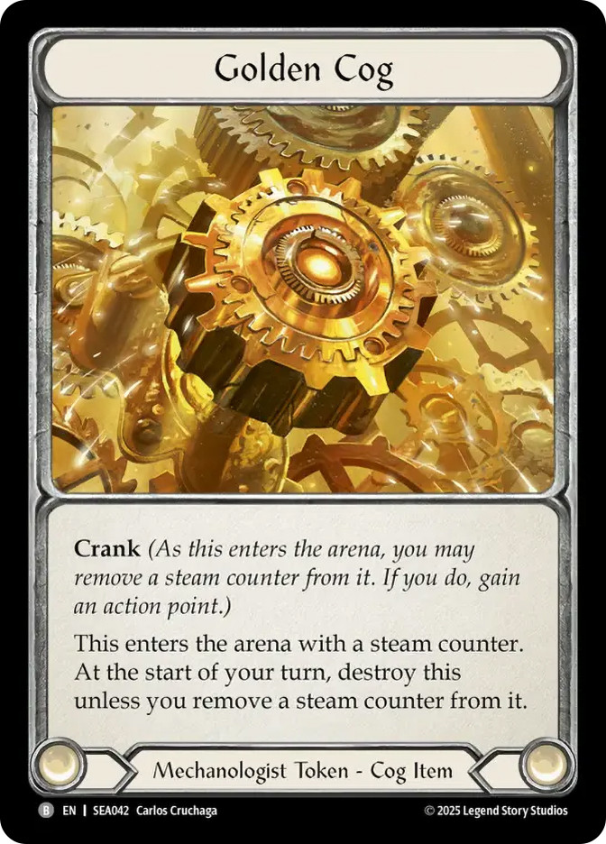 Golden Cog // Gold Front