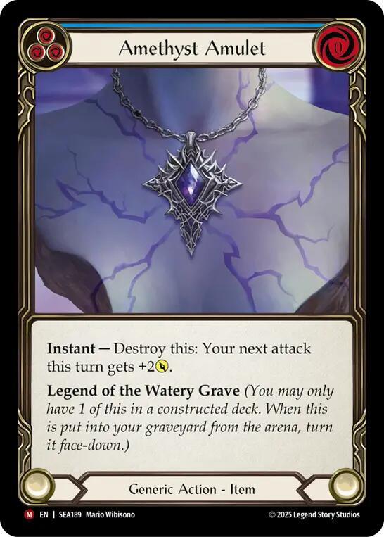 Amethyst Amulet