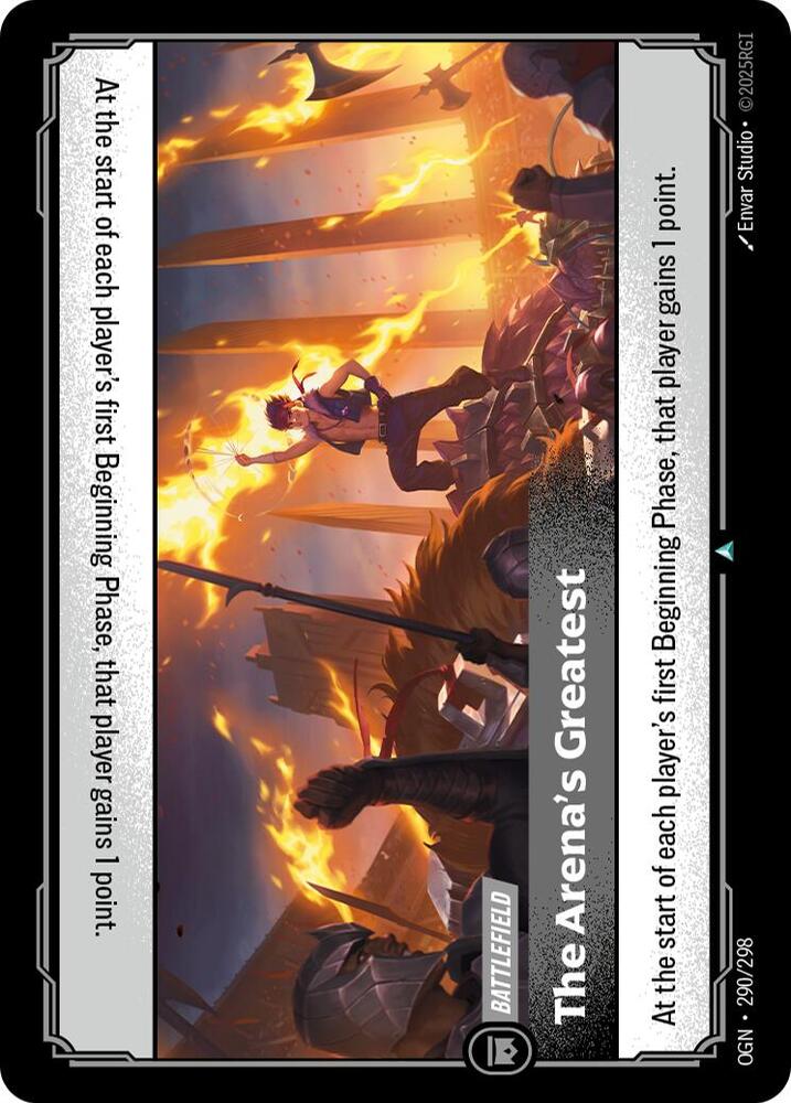 The Arena's Greatest