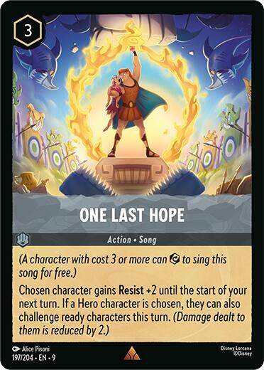 One Last Hope