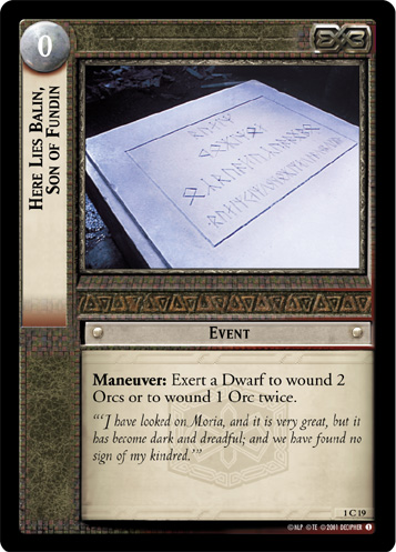 Here Lies Balin (Son of Fundin)