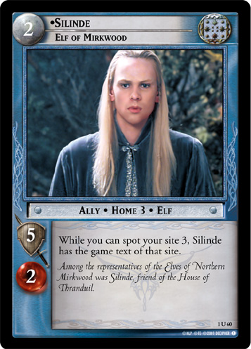 Silinde (Elf of Mirkwood)