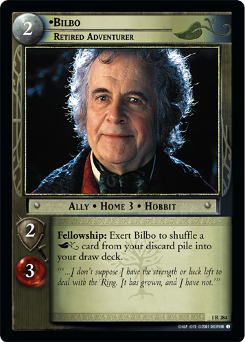 Bilbo Baggins (Retired Adventurer)