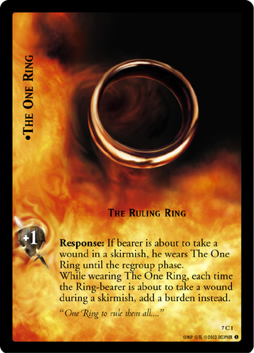 The One Ring, The Ruling Ring