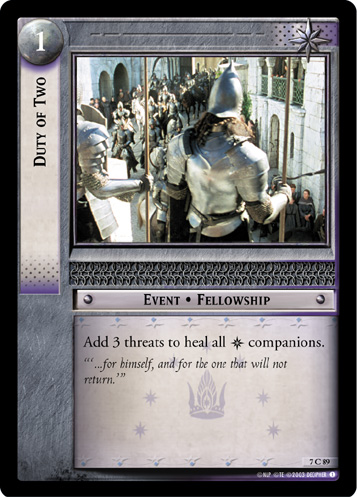 Duty of Two