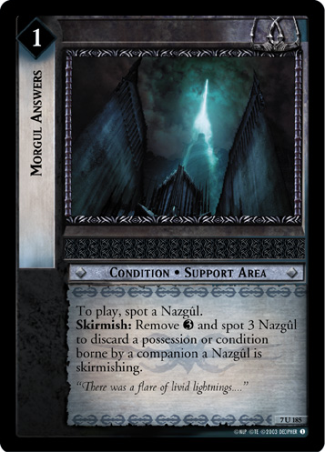 Morgul Answers