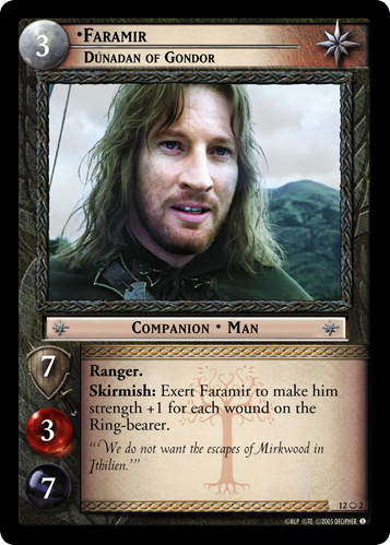 Faramir, Dunadan of Gondor (O)