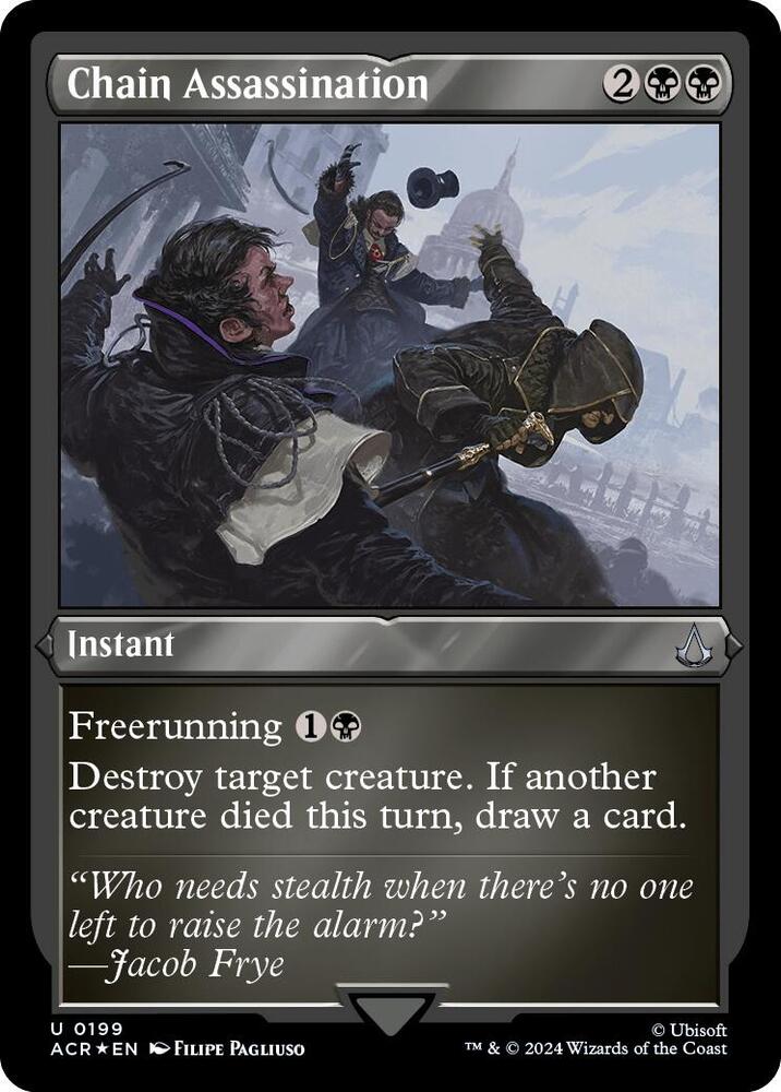 Chain Assassination (Foil Etched)