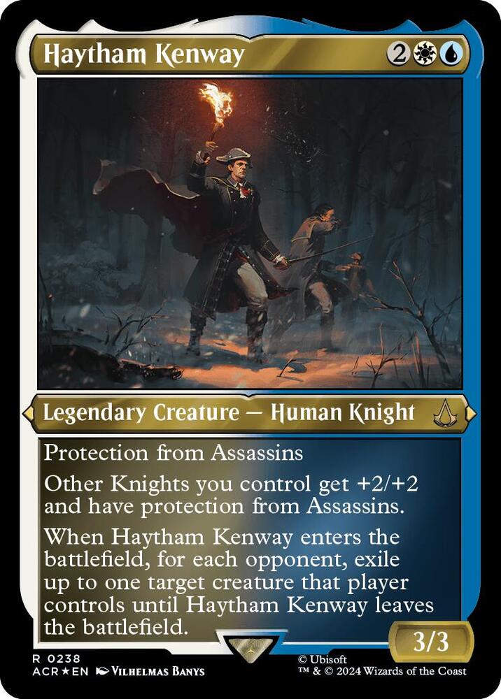 Haytham Kenway (Foil Etched)