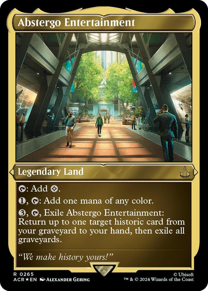 Abstergo Entertainment (Foil Etched)