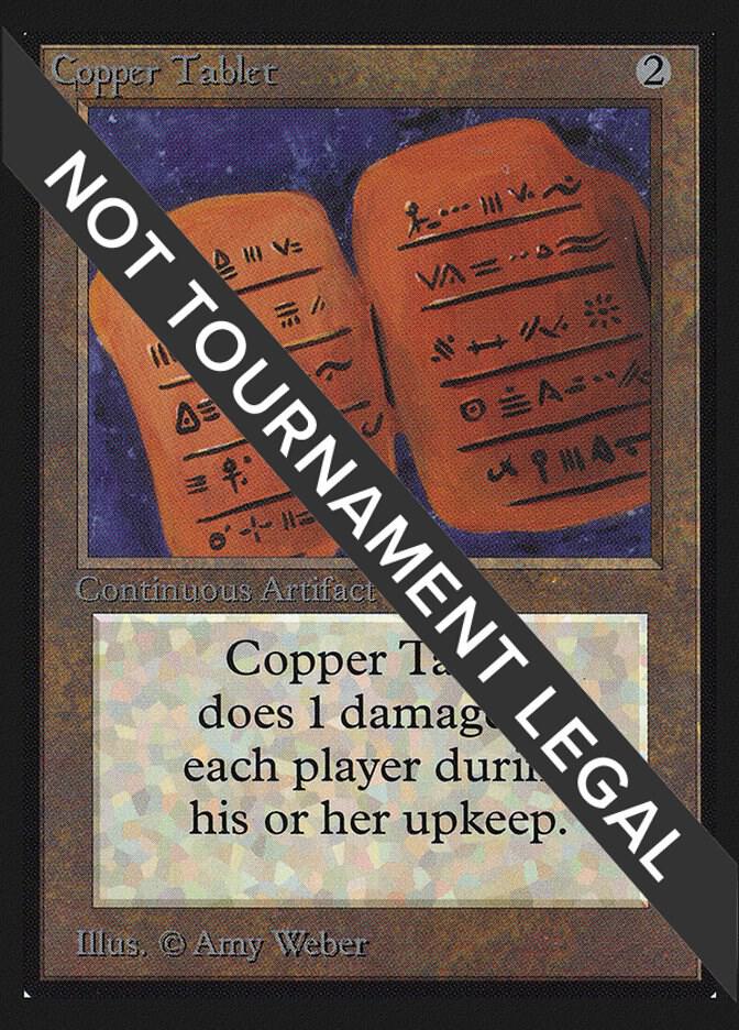 Copper Tablet