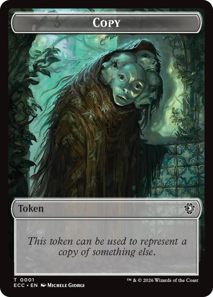 Copy // Elemental  Double-Sided Token Front