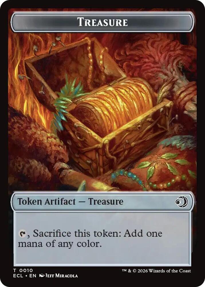 Treasure // Shapeshifter Double-Sided Token Front