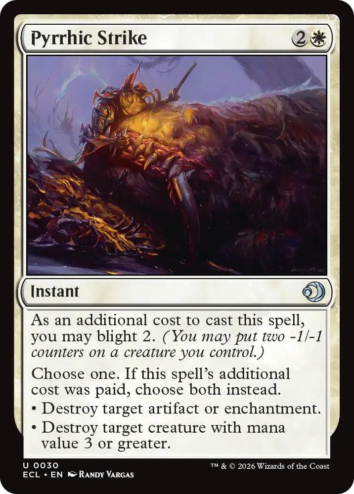 Pyrrhic Strike