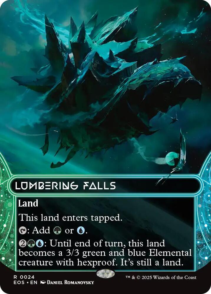 Lumbering Falls (Borderless)