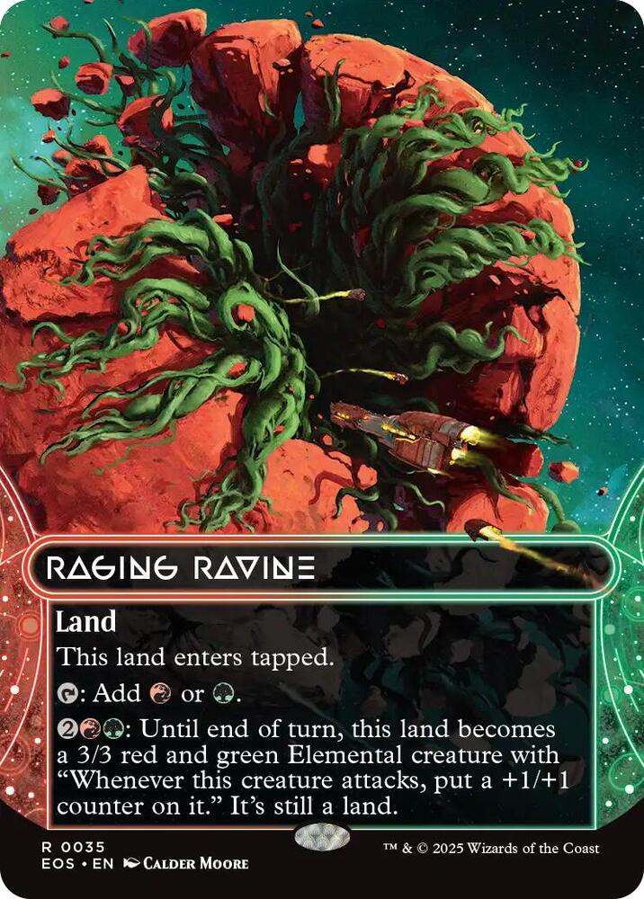 Raging Ravine (Borderless)