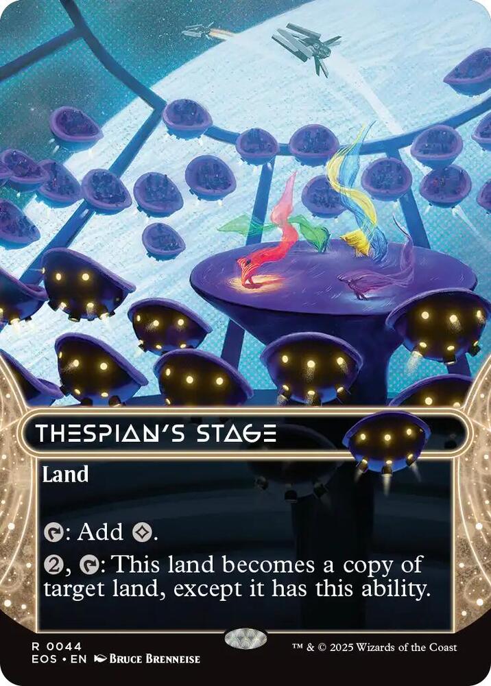 Thespian's Stage (Borderless)