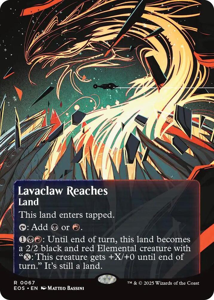 Lavaclaw Reaches (Borderless)