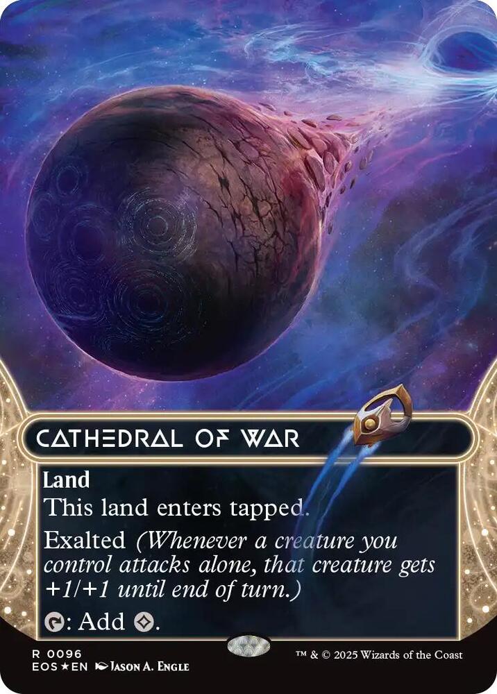 Cathedral of War (Borderless) (Galaxy Foil)
