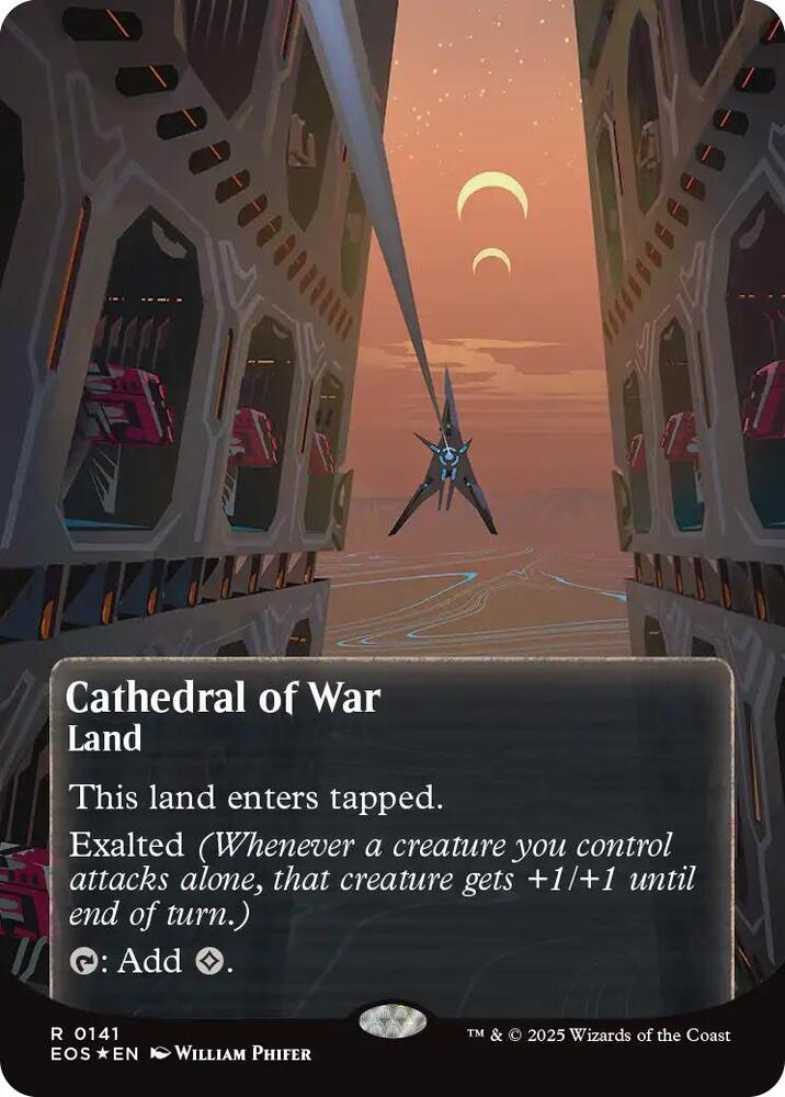 Cathedral of War (Borderless) (Galaxy Foil)