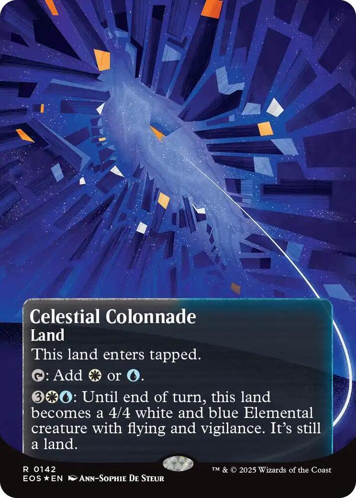 Celestial Colonnade (Borderless) (Galaxy Foil)