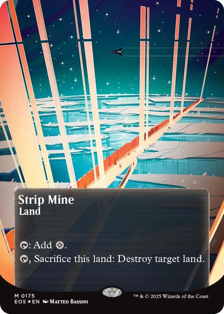 Strip Mine (Borderless) (Galaxy Foil)