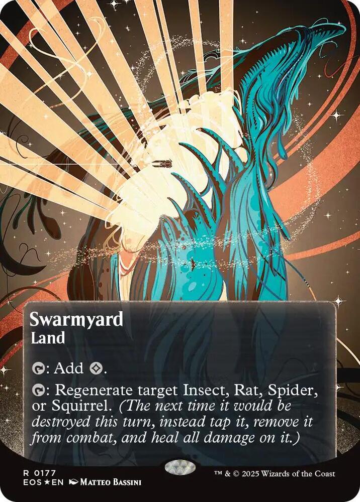 Swarmyard (Borderless) (Galaxy Foil)