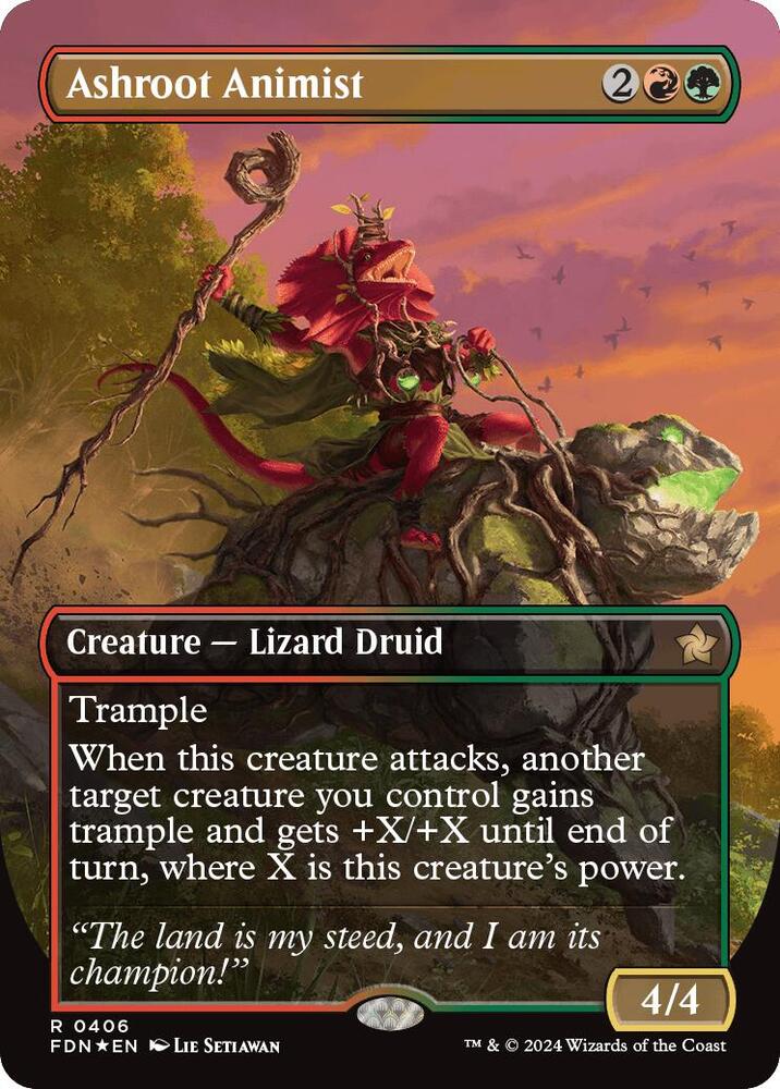 Ashroot Animist (Borderless)