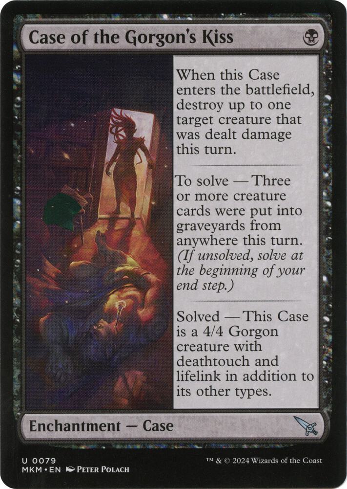 Case of the Gorgon's Kiss (green)